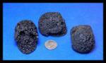 Stone Figurine Skulls: Lava Medium, 3 for $27