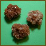 Mineral Specimens: Aragonite Star Medium,  1 to 1 1/2 inches or so across, 3 pieces for $10