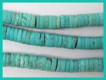 Heishi: Turquoise Howlite 8mm