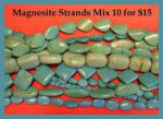 Magnesite Mixed Shape Strands, 10 for $15