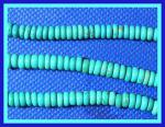Rondelles: Magnesite 6mm (magron6) 15 - 16 inch strands