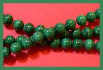 Rounds: Malachite  6mm by the Strand 15 - 16 inches