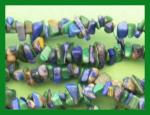 Chips: Malachite / Lapis Lazuli Strands 32 inches