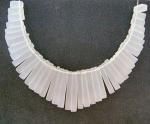 Collars: 41 Piece Maxi Collar Frosted Glass
