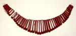 Collars: 41 Piece Maxi Collar Red Jasper