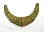 Collars: 41 Piece Maxi Collar Unakite