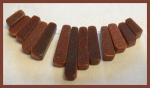Collars: 13 Piece Mini Collar Goldstone (Glass) Petite, 3 for $8