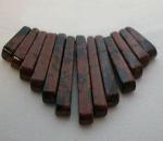 Collars: 13 piece Mini Collar Mahogany Obsidian, 3 for $18