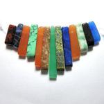 Collars: 13 Piece Mini Collar Multi - Stone, 3 for $10