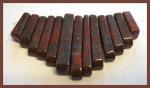 Collars: 13 Piece Mini Collar Poppy Jasper, 3 for $10