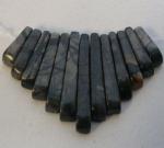 Collars: 13 Piece Mini Collar Picasso Stone Dark, 3 for $10