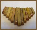 Collars: 13 Piece Mini Collar Picasso Stone Light, 3 for $10
