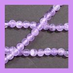 Rounds: Mauve or Lavender Jade 4mm by the Strand 15 - 16 inches