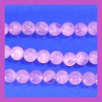 Rounds: Mauve or Lavender Jade 6mm by the Strand 15 - 16 inches