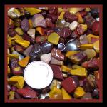 Chips: Undrilled Mookaite, about 2 pounds, about a kilo, small chips