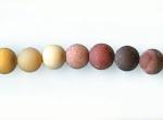 Rounds: Frosted Mookaite 6mm by the Strand 15 - 16 inches