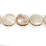 Mother of Pearl Disc 30mm Strand 15 - 16 inches