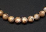 Rounds: Mother of Pearl Natural  5 - 6mm Strands 15 - 16 inches