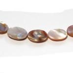 Ovals: 15 x 20mm Mother of Pearl 15 - 16 inches