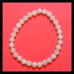 Bracelets: Stretchy Moonstone 6mm, 3 for $15