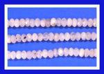 Rondelles: Moonstone Faceted  4 x 6mm 15 - 16 inches