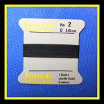 Carded Nylon #2 Black, 3 for $3.50