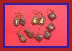 Earrings: Nepalese in a Goldtone, 5 pairs for $10