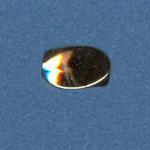 Brass: Nickel Plated Manly Twist 5 x 8mm, 100 beads