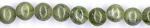 Rounds: Nephrite (sloppy jade)  6mm by the Strand  15 - 16 inches