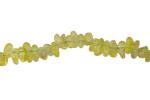 Small Nuggets Cracked Quartz Dyed Peridot Color, 3 for $6