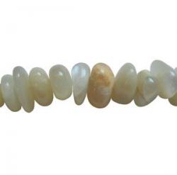 Nuggets: Moonstone Medium Nuggets 15 - 16 inches
