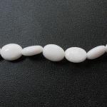 Ovals: 10 x 14mm Milky Quartz 15 - 16 inches