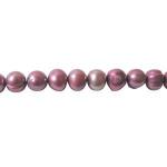 Freshwater Pearls: p484 Rosy 7mm by the Strand 15 - 16 inches, 3 for $12