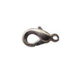 Base Metal Findings: Clasps: Triggers 5 x 10mm Pewter Colored, 10 clasps