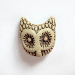 PCB - Bird: Owl: Athena's Owl's Head, 5 for $7.50