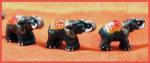 PCB - Elephant: Fancy Elephant with a Red Saddle, 5 for $7.50