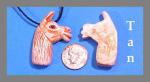 PCB - Llama Head Tan, 5 for $7.50