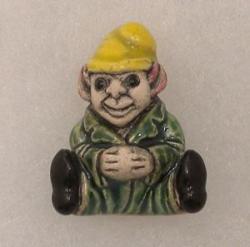 PCB - Fairyish: Sitting Gnome (colors vary), 5 for $7.50