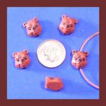 PCBsmall - Bear: Brown Bear Face, 10 for $12