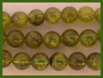 Rounds: Peridot 6mm Strands 15 - 16 inches