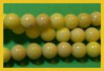 Rounds: Peridot Jasper  6mm by the Strand 15 - 16 inches