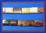 Rectangles: Pillow 10 x 14mm Mookaite (pil1014mk) 15 - 16 inch strands