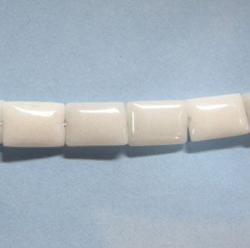 Rectangles: Pillow 10 x 14mm Snow 