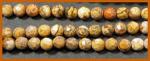 Rounds: Faceted 4mm Picture Jasper Strands 15 - 16 inches