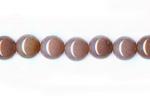 Rounds: Plum Jade  6mm by the Strand 15 - 16 inches