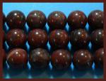 Rounds: Poppy Jasper 14mm Strands 15 - 16 inches