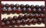 Rounds: Poppy Jasper  6mm by the Strand 15 - 16 inches
