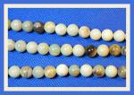 Rounds: Peking Onyx Multi (Amazonite to the Chinese) 8mm by the Strand 15 - 16 inches