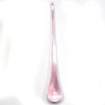 Raindrops: 5 1/2 Inch Pink Glass, with a hole for hanging, 4 for $6
