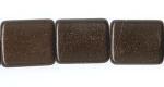 Rectangles: Puff 10 x 12mm Blackstone 15 - 16 inches